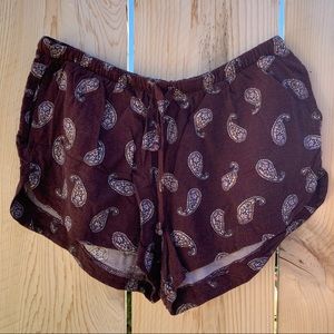 ✨paisley print comfy shorts✨